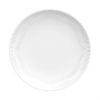 Prato Sobremesa Shell Branco 6pcs
